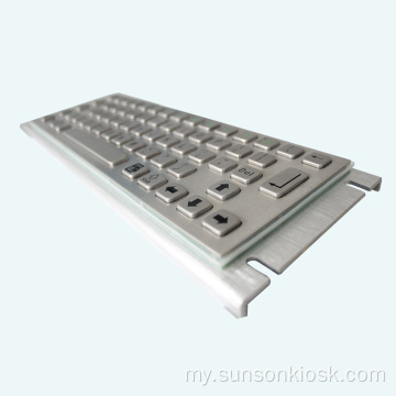 Braille Metal Keyboard နှင့် Touch Pad